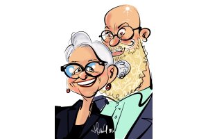 Azakkerij, 35 jaar Harolds Karikaturen